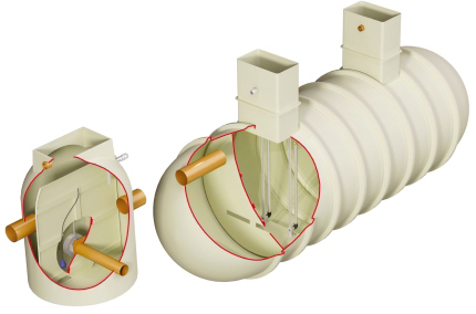 Off-Line Attenuation Tank